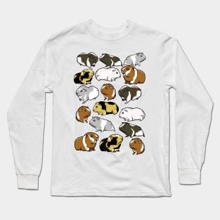 Guinea pig pattern Long Sleeve T-Shirt